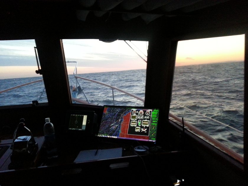 Monday Morning Dawns in the English Channel