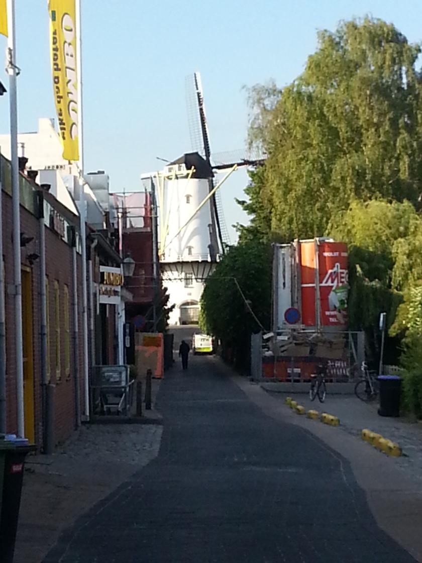 The Orange Windmill in Willemstad