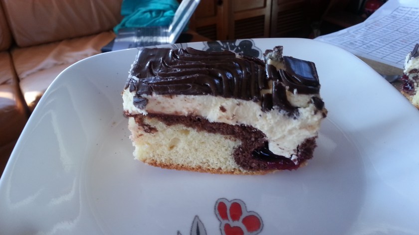 Poland Black forest cake.  It's even better than it looks.