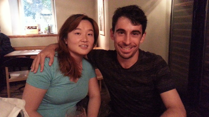 Peter and Dana in Helsinki