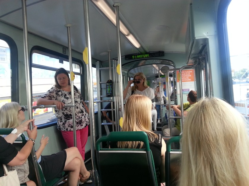 Leonie seeing only blondes in Helsinki