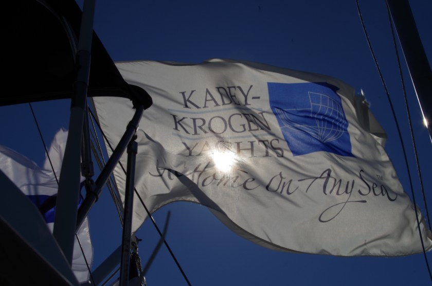 Kadey Krogen in the Baltic