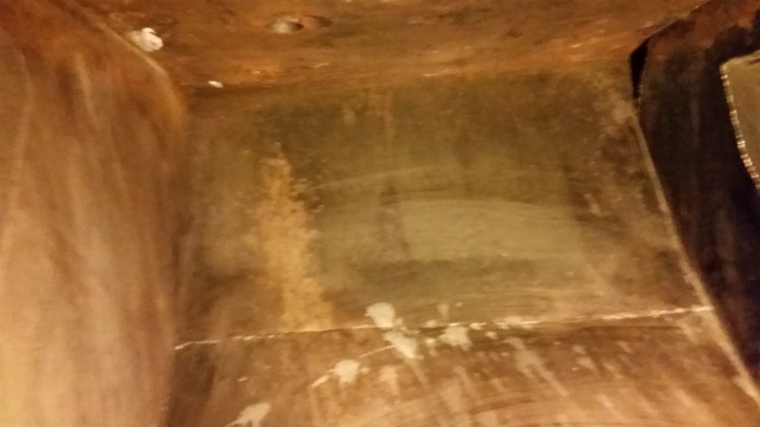 Fuel tank today after cleaning