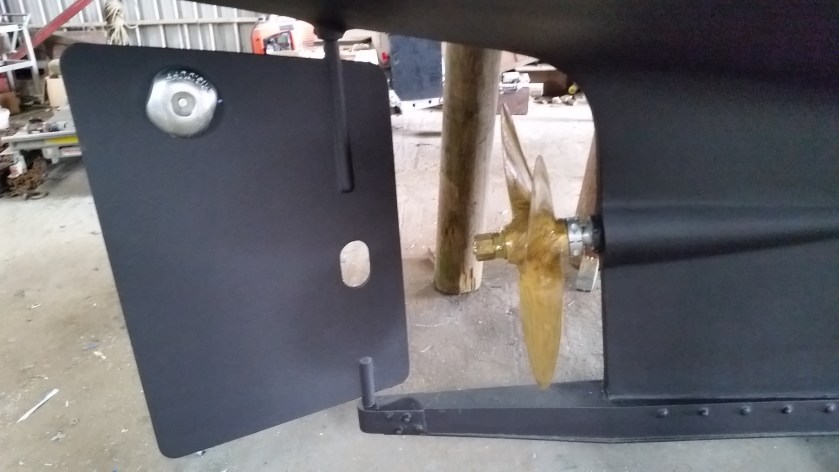 Our new Rudder Zinc and Salca, zinc and cutter combination ($60)