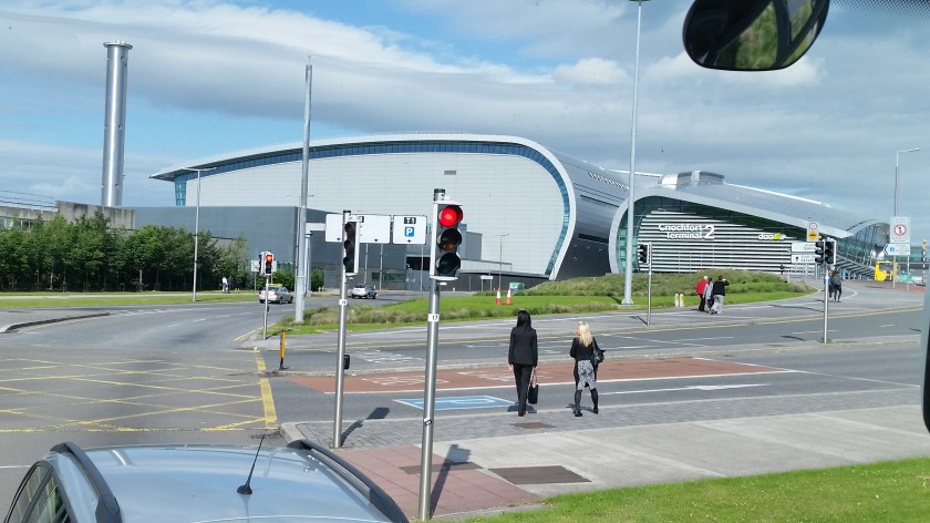 Approaching Dublin Airport