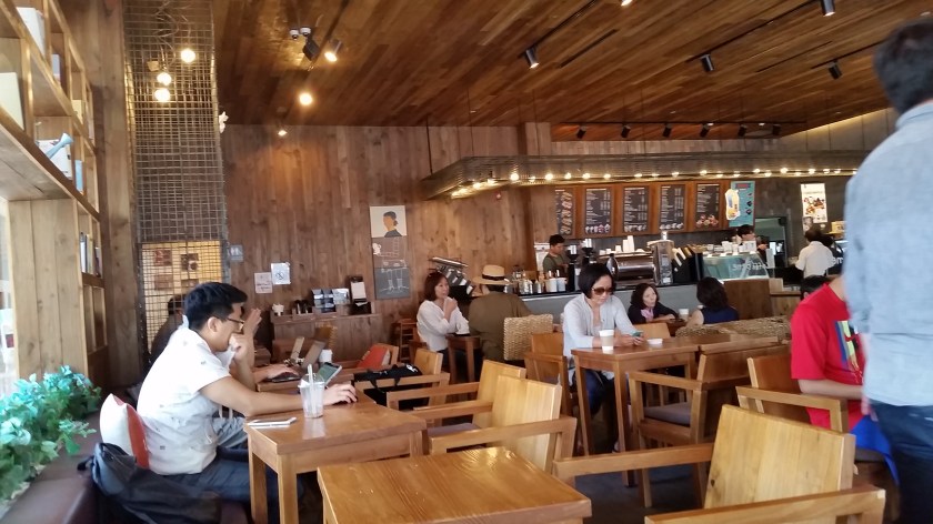 Caffebene in Ft. Lee, a really nice place to spend time